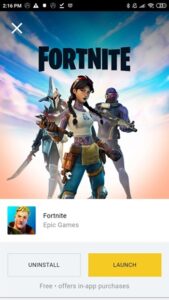 Epic Games screenshot 1