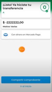 MP 2 Cargar Saldo screenshot 2