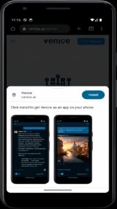Venice AI screenshot 3