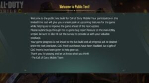 CODM Test Server screenshot 3