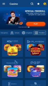 Mostbet screenshot 2