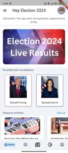 Election 2025 screenshot 1
