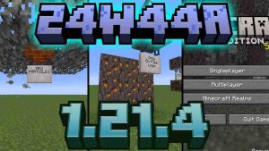 Minecraft 1.21.44 screenshot 1