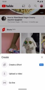 YouTube 19.45.38 screenshot 1