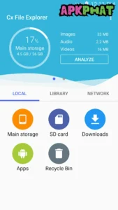 Cx File Explorer screenshot 1