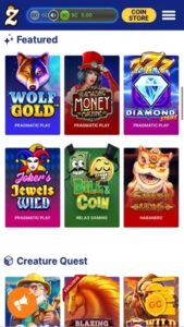 Zula Casino screenshot 3