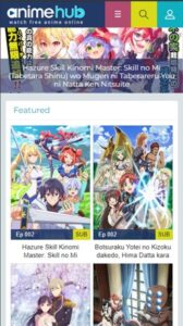 AnimeHub screenshot 1