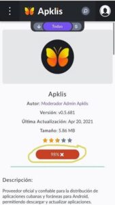 Apklis screenshot 1
