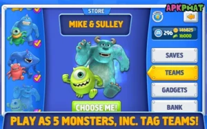 Monsters, Inc. Run screenshot 2