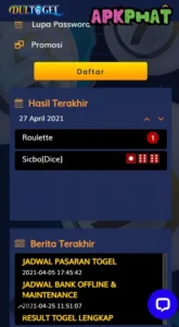 DulTogel screenshot 1