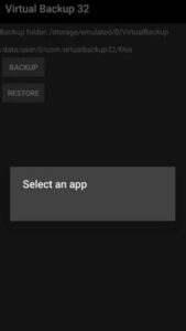 Virtual Backup screenshot 4