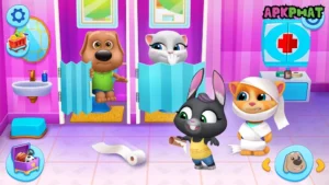My Talking Tom Friends screenshot 2