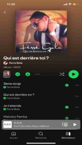 Eevee Spotify screenshot 1