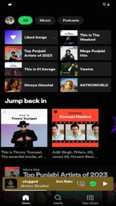 Eevee Spotify screenshot 4