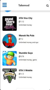 TAKEMOD screenshot 3
