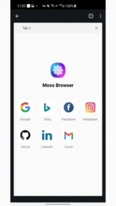 Moss Browser screenshot 6
