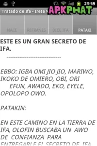 Tratado de Ifa screenshot 8