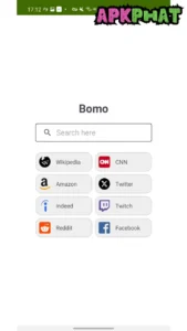 Bomo Browser screenshot 1
