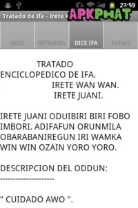 Tratado de Ifa screenshot 6