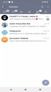 DoxGram screenshot 1