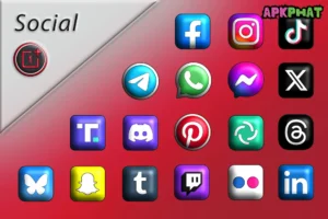 Oxigen 3D – Icon Pack screenshot 2