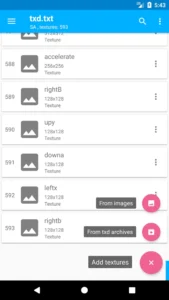 TXD Tool screenshot 1