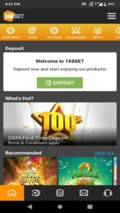 188Bet screenshot 1