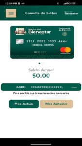 Banco del Bienestar Móvil screenshot 1