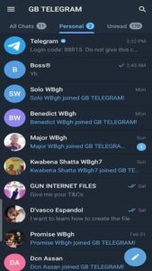 GB Telegram screenshot 1