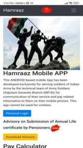 Hamraaz Army screenshot 3