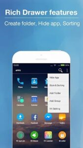 KK Launcher screenshot 2