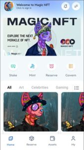 Magic NFT App screenshot 2