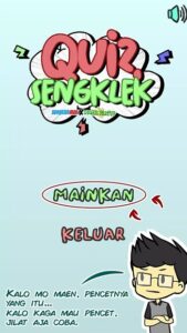 Quiz Sengklek screenshot 1