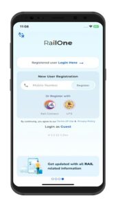 RailOne screenshot 1